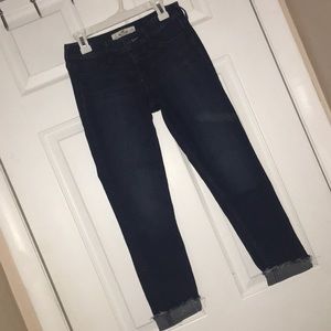 Dark wash jeans no rips
